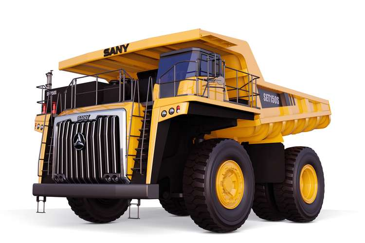 Sany SET150S Diesel Electric Mining Truck - Sany Truck